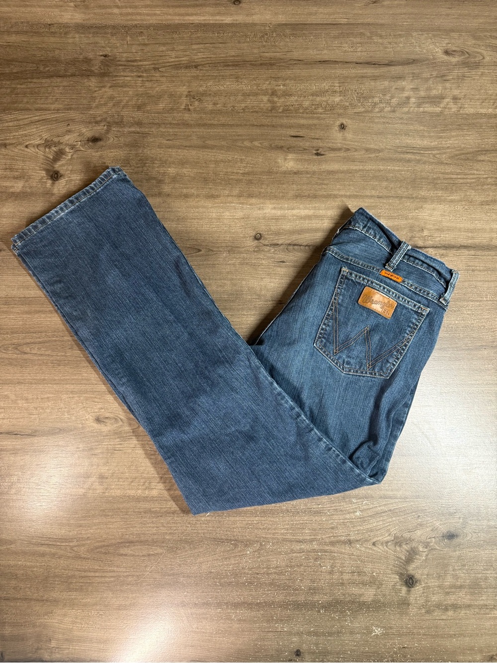 Wrangler FR Flame Resistant Mens HRC2112 Denim Blue Jeans 36x34